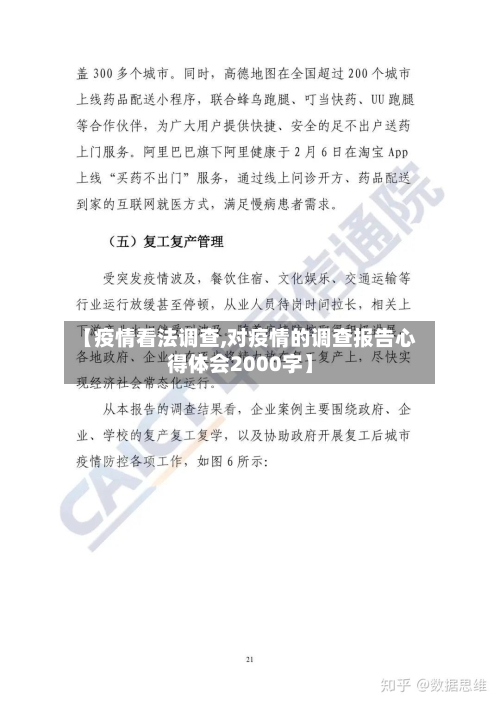 【疫情看法调查,对疫情的调查报告心得体会2000字】-第1张图片