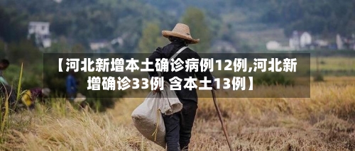 【河北新增本土确诊病例12例,河北新增确诊33例 含本土13例】-第1张图片