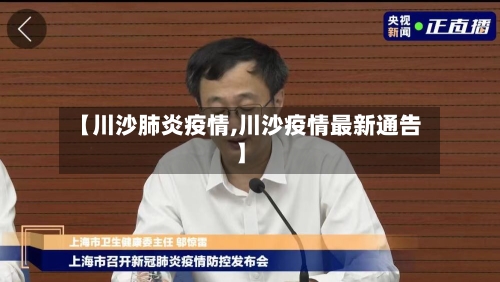 【川沙肺炎疫情,川沙疫情最新通告】-第3张图片