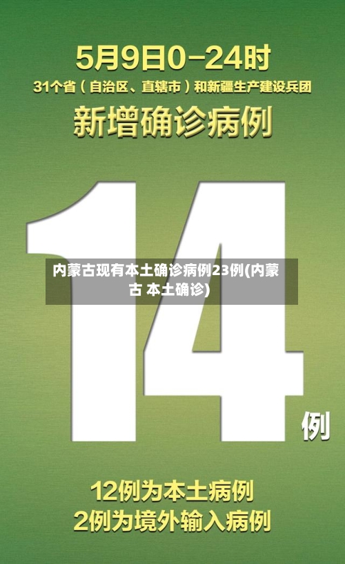 内蒙古现有本土确诊病例23例(内蒙古 本土确诊)-第3张图片
