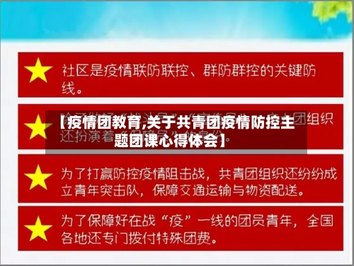 【疫情团教育,关于共青团疫情防控主题团课心得体会】-第2张图片