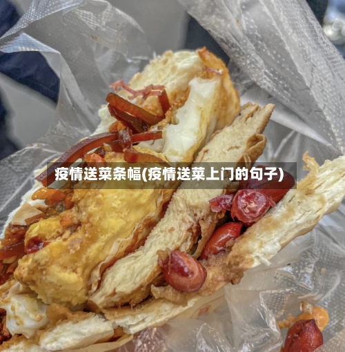 疫情送菜条幅(疫情送菜上门的句子)-第1张图片