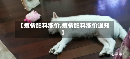 【疫情肥料涨价,疫情肥料涨价通知】-第2张图片